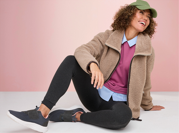 Leisurely layers for ladies